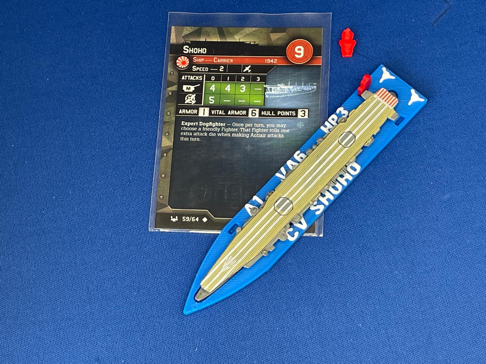 War at Sea IJN Aoba Ship Base - Game Aid by The Fun Kingdom